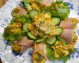 お弁当に！かぼちゃサラダをハムで巻くだけ作り方5写真