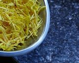 シャキシャキ食用菊の茹で方と胡麻ダレ作り方3写真