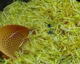 シャキシャキ食用菊の茹で方と胡麻ダレ作り方4写真