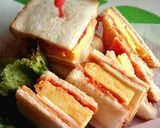 簡単♥卵ホットサンドイッチ作り方5写真