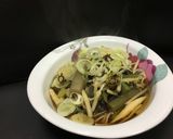 お汁が美味しい山菜蕎麦作り方3写真