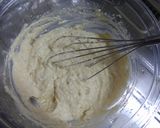 生地に豆腐1丁入り★もやしのお好み焼き作り方1写真