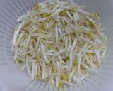 生地に豆腐1丁入り★もやしのお好み焼き作り方2写真