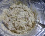 生地に豆腐1丁入り★もやしのお好み焼き作り方4写真