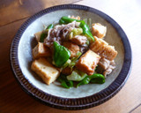 ご飯がススム♡厚揚げのオイスター炒め♪作り方6写真