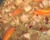 簡単節約鶏肉入りカレーうどん作り方5写真