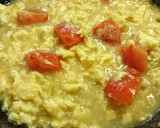 簡単1品！トマトと卵の中華煮♪作り方6写真