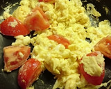 簡単1品！トマトと卵の中華煮♪作り方5写真