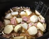 秋の洋風炊き込みご飯作り方5写真