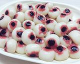 ハロウィンにぴったり目玉だんご作り方6写真