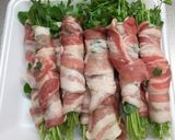 豆苗の肉巻き作り方2写真