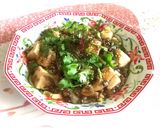 芳香豊かな舞茸入り薬膳麻婆豆腐作り方9写真