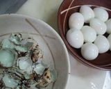 お水はちょっとで♪ゆで？卵作り方8写真