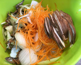 出汁を取った後のいりこを使ったかき揚げ♪作り方5写真