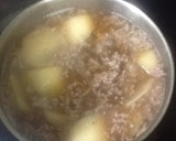 ひき肉たっぷり、大根のとろとろあんかけ煮作り方8写真