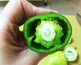 簡単ピーマン切り方作り方3写真