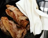 魚焼きグリルで豚バラ巻きました。作り方7写真