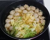 ♡白菜と肉団子のあっさり煮♡作り方4写真