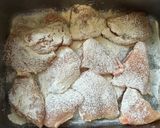 ハロウィン♪鶏胸肉のパンプキンピカタ作り方2写真