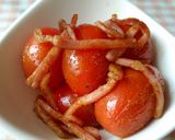 トマトのフレッシュ大葉ドレッシングサラダ作り方13写真