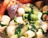 2日目おでん活用法*豚巻きキャベツと麺!作り方6写真