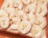 簡単♫美味しい！チョコバナナトースト作り方1写真