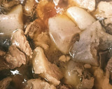 お店の味☆簡単！牛すじ煮込み☆どて焼き作り方3写真