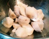 あえるだけ♪煮っころがさない♪胡桃里芋。作り方2写真
