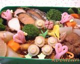 ☆2007運動会のお弁当☆(キャラ弁)作り方4写真