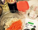 きんぴらごぼうサンド♡作り方1写真