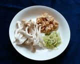 きのこのたまご丼作り方1写真