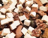 心も身体も温まる、豆腐入り煮びたし*:.作り方3写真