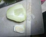 はやとうりのシャキシャキ炒め作り方2写真