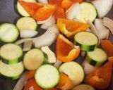 秋野菜のパエリア作り方4写真