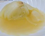 レンジでまるごと玉ねぎじゅんわりコンソメ作り方4写真