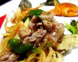 ワンタンの皮de五目あんかけかた焼きそば作り方4写真