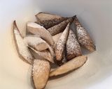 カリカリ食感のゴボウの唐揚げ♪作り方3写真