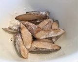 カリカリ食感のゴボウの唐揚げ♪作り方4写真