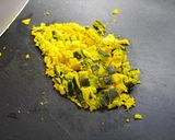 簡単！冷凍カボチャのカレークリーム炒め作り方1写真