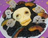 ハロウィン！！骸骨プレート作り方13写真