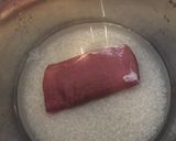 塩豚アレンジ！圧力鍋で絶品ネギ塩丼作り方2写真