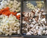 ダシダでコク旨！たっぷり野菜マーボー作り方1写真