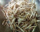 ごぼうの中華風きんぴら作り方1写真