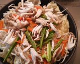 野菜たっぷり☆冷蔵庫の残り物でビーフン作り方5写真