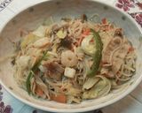 野菜たっぷり☆冷蔵庫の残り物でビーフン作り方9写真