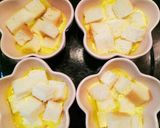 オーブンで簡単！食パンプディング作り方4写真