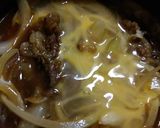 すき焼き残りは卵とじ❤丼、おかずに！❤作り方1写真