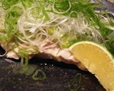 ワサビネギ塩で茹で鶏作り方6写真