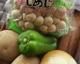 じゃがいもとチーズの薄皮オムレツ作り方1写真