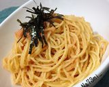 【簡単】たらこ(明太子)スパゲティ♫作り方4写真